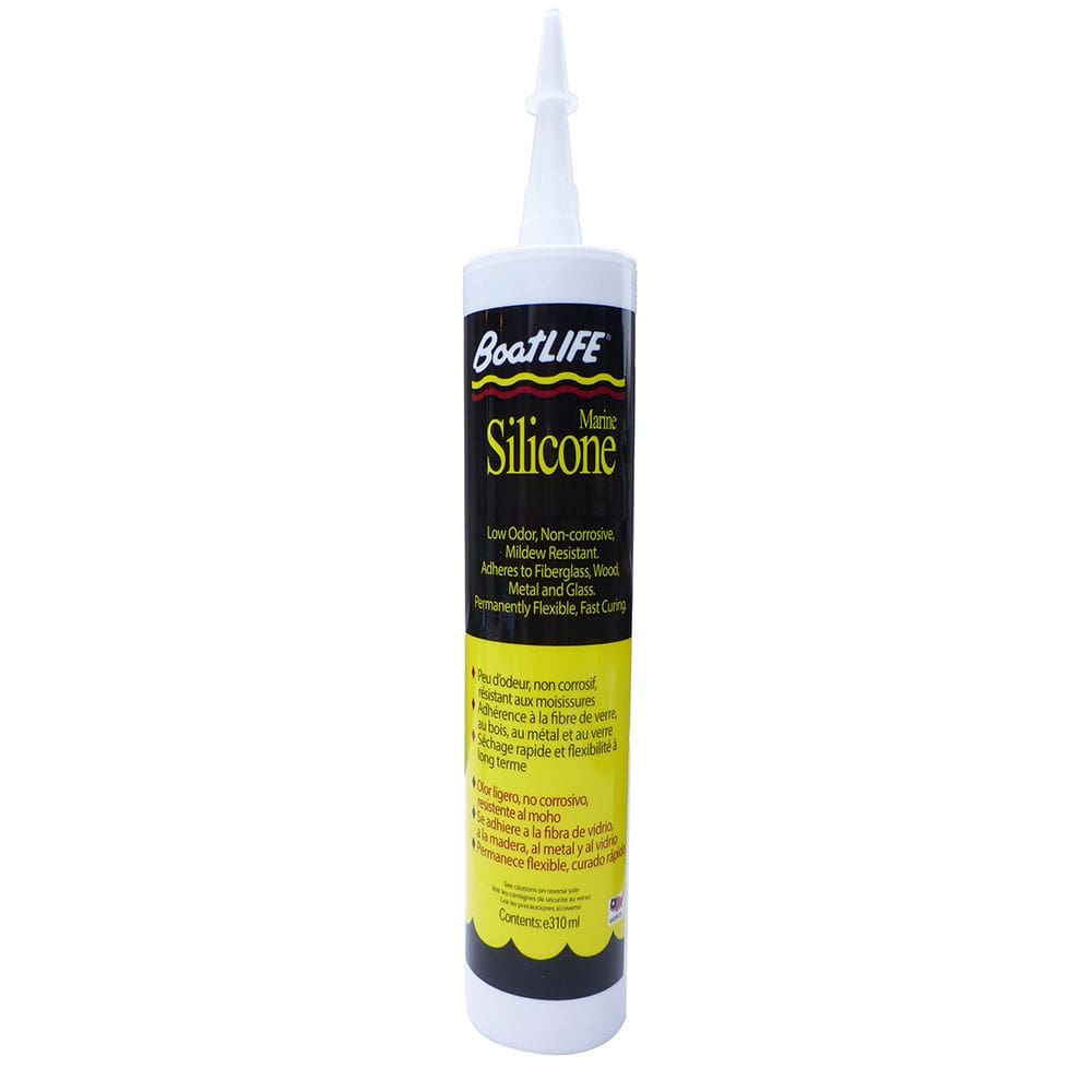 Cartucho preto de borracha de silicone Sealant BoatLife