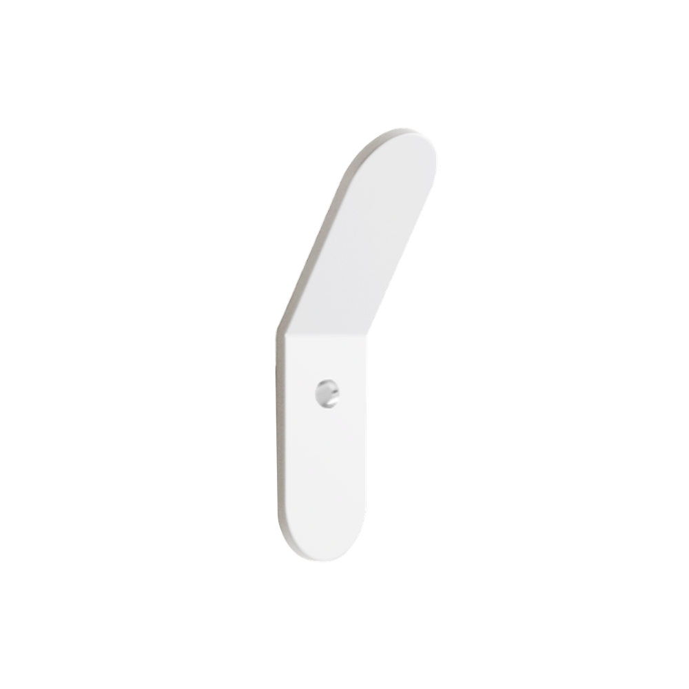 Cabide Para Banheiro Branco Agata Grego Metal