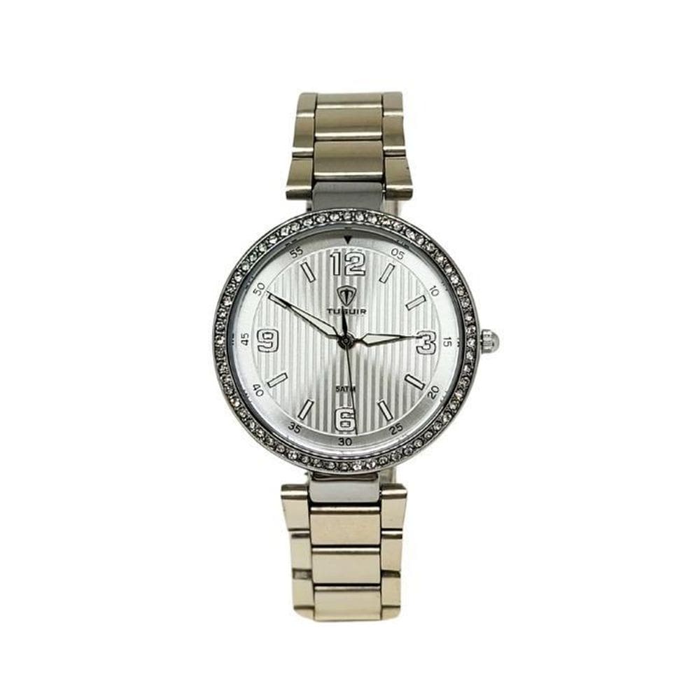 Relógio Feminino Relógio Tuguir Analógico Tg184 Prata