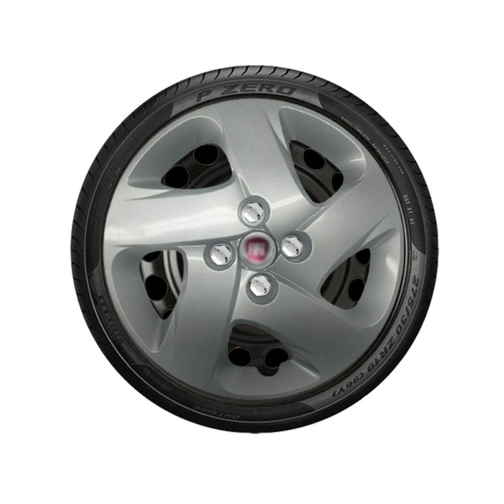 Calota Fiat Vermelha - Proteção e Estilo para seu Carro