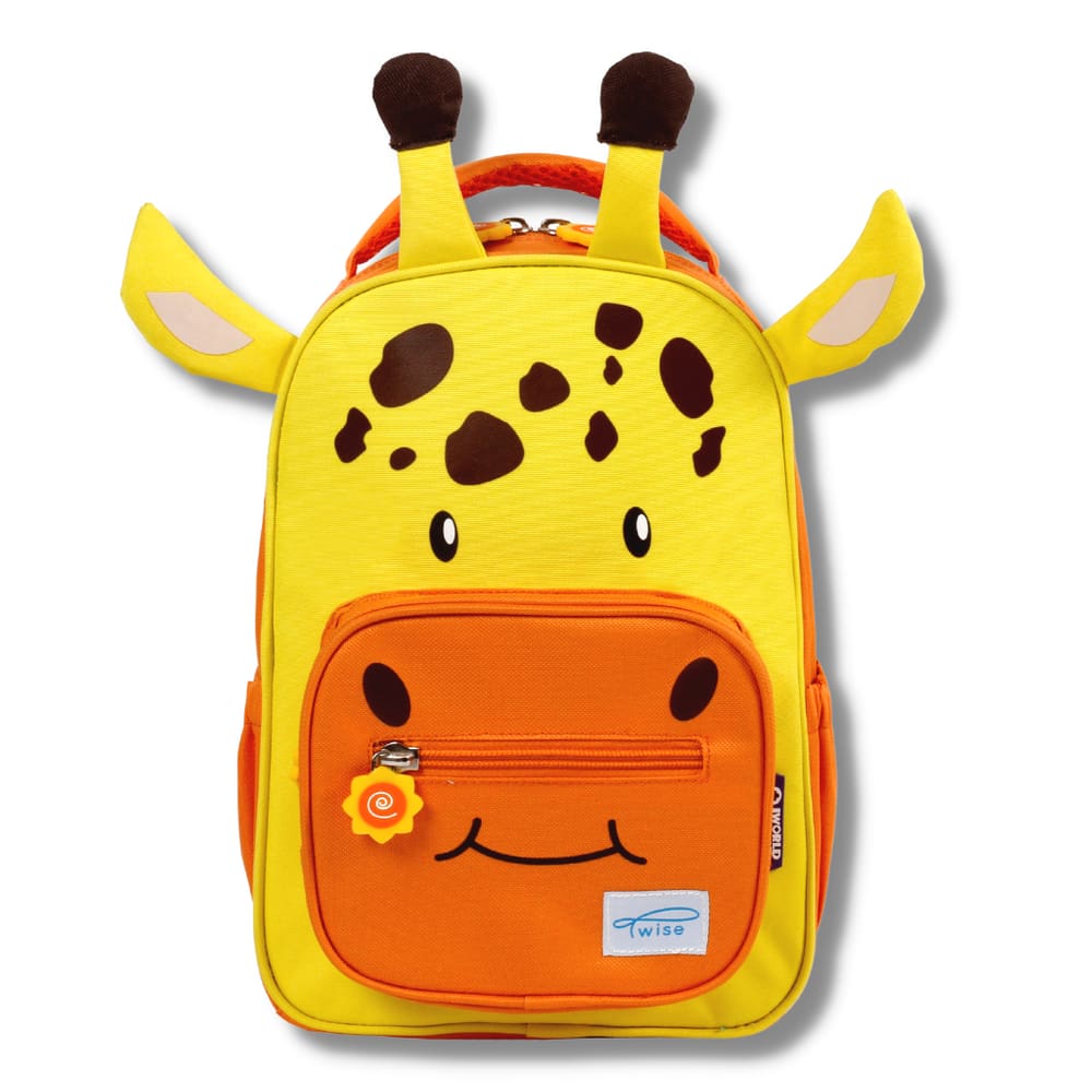 Mochila TWISE Side-Kick Preschool para crianças Giraffe Design