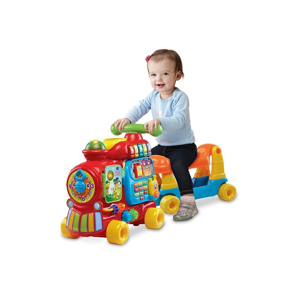 Brinquedo Ride-On VTech Sit-to-Stand Alphabet Train Red