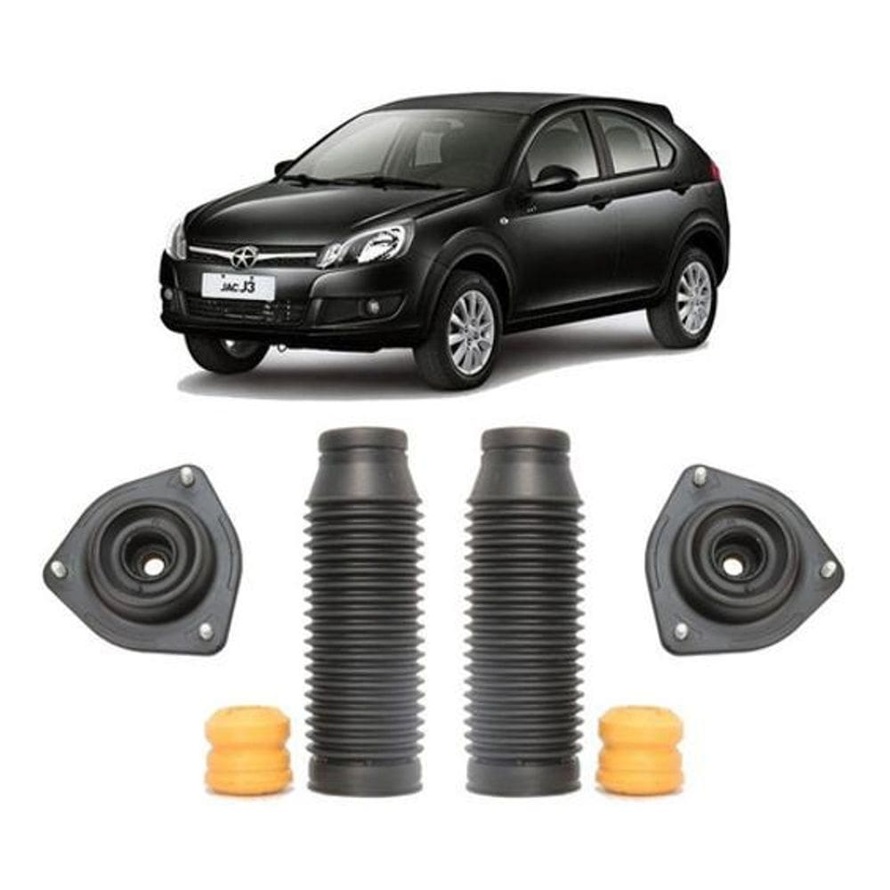 Kit Batente Amortecedor Dianteiro Jac J3 2011 2012013 20
