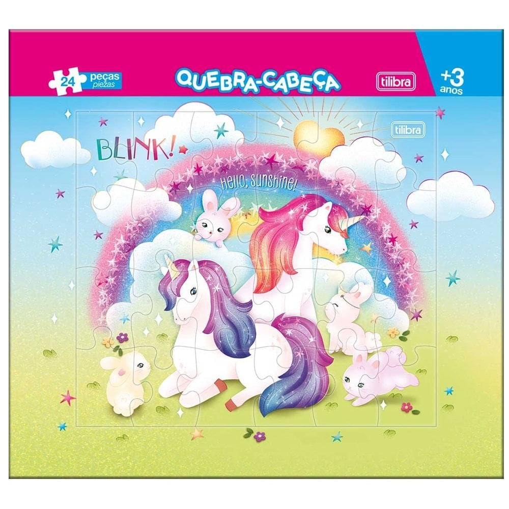 Quebra cabeça Blink com 24 peças 396826 - Tilibra