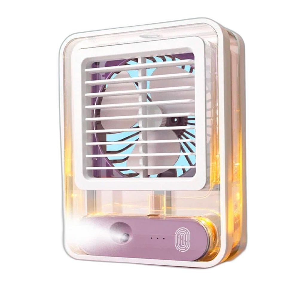 Mini Ar Ventilador Mesa Escritorio Usb