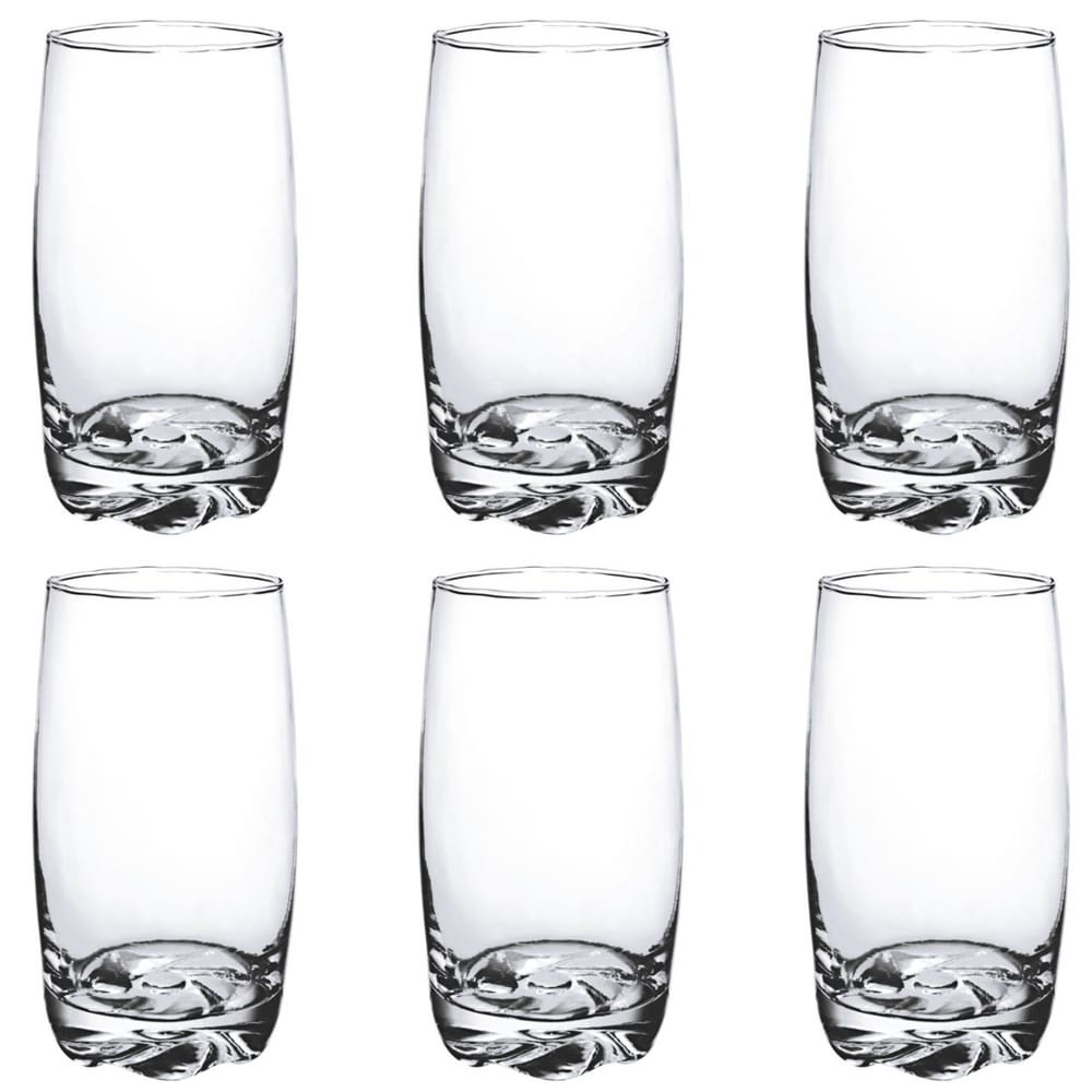 Jogo De 6 Copos Altos Apolo 370ml Hauskraft