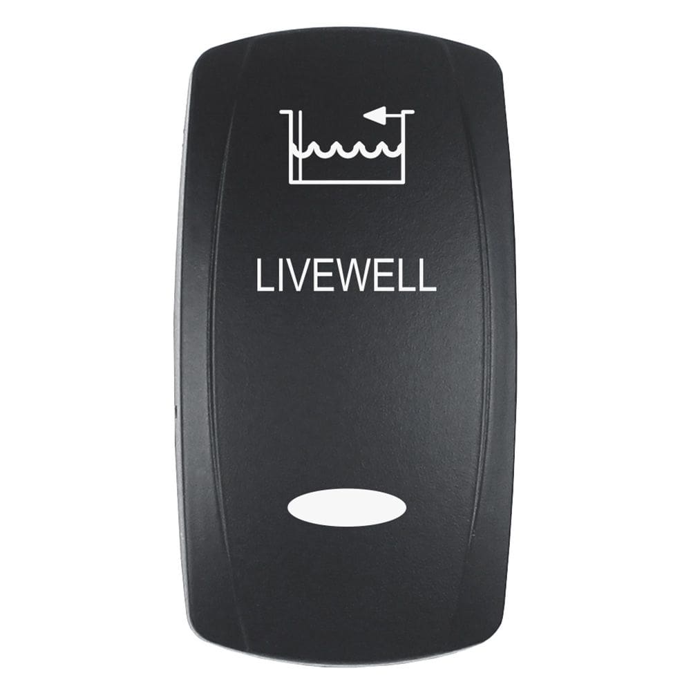 Atuador Pacer `LIVEWELL` para interruptores Contura da série V pretos