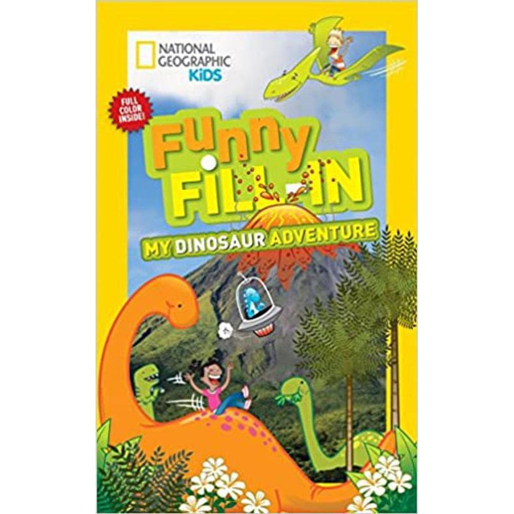 Livro Funny Fill-In: My Dinosaur Adventure