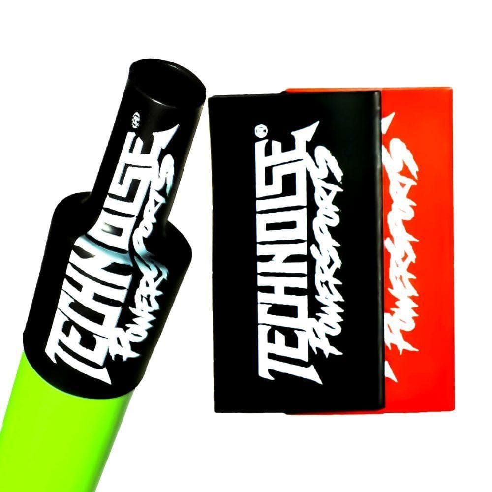 Tubo Termo Retratil Technoise Preto-vermelho 9,5mm