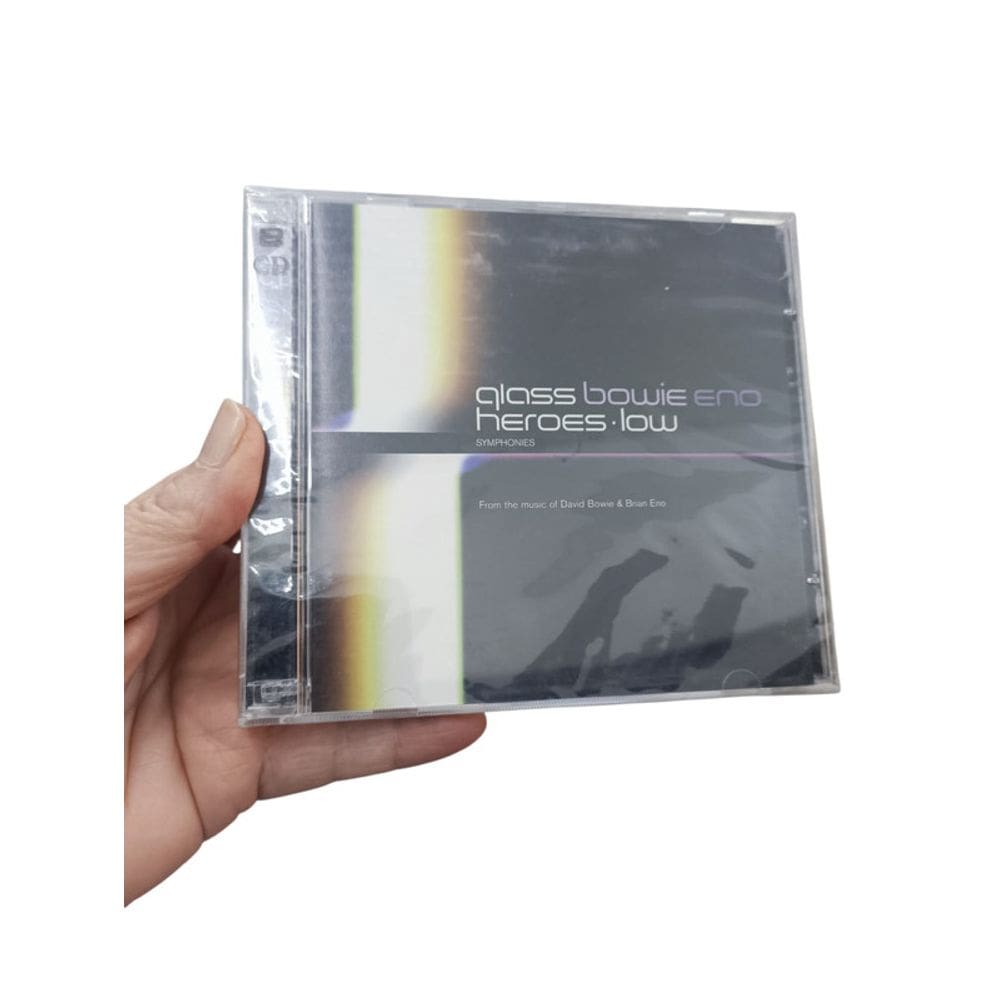 CD David Bowie & Brian Eno - Heroes - Low Symphonies Duplo