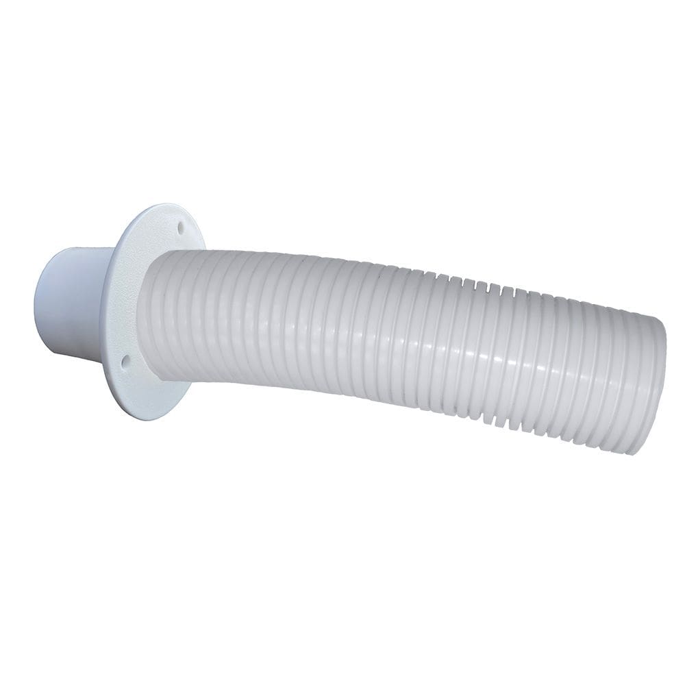 Mangueira Trident Marine Stern Flex 1,2 m com flange de popa branca