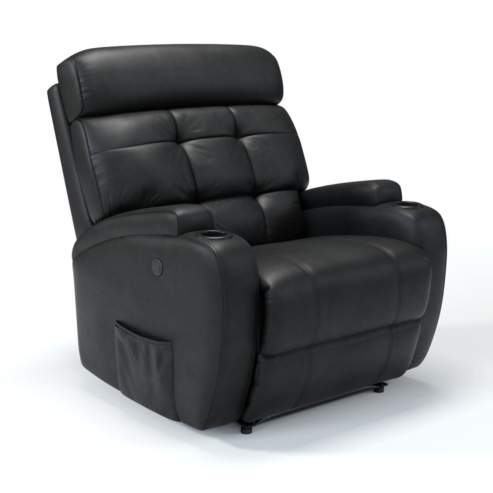 Poltrona Do Papai Reclinável Elétrica Com Massagem Em Corino Importado