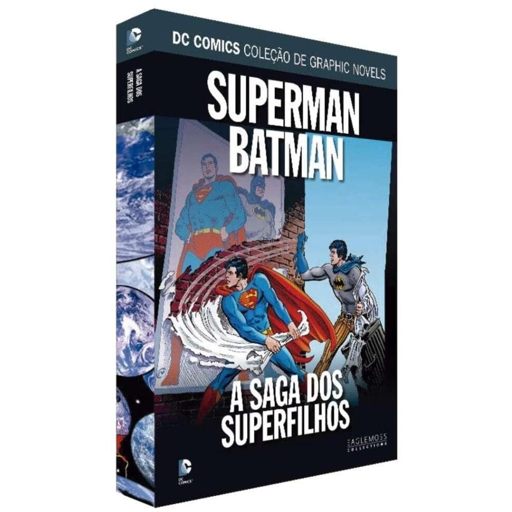 Dc Graphic Novels - Superman E Batman - Saga Dos Superfilhos