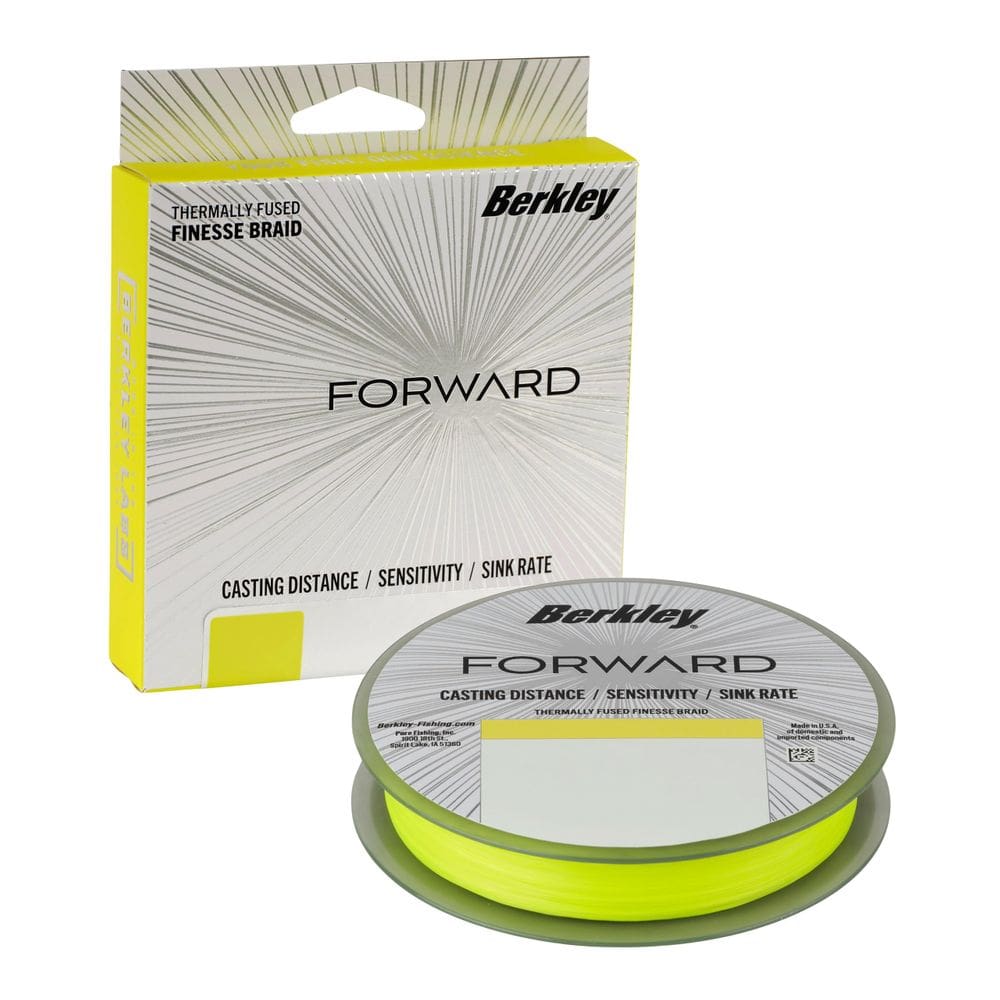 Linha de pesca Berkley Forward Braid 6 libras 137 m Flame Green