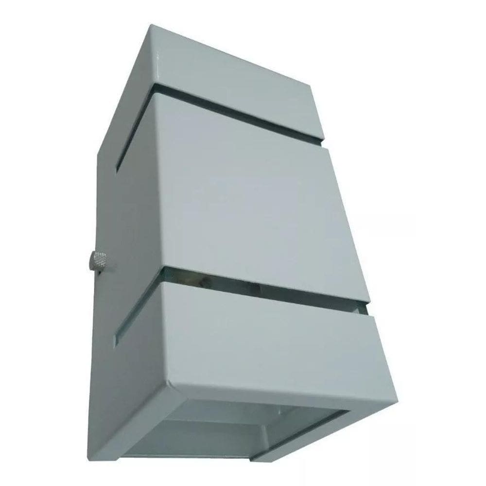 Arandela Frisos Parede Muro 1318M Preto Texturizado