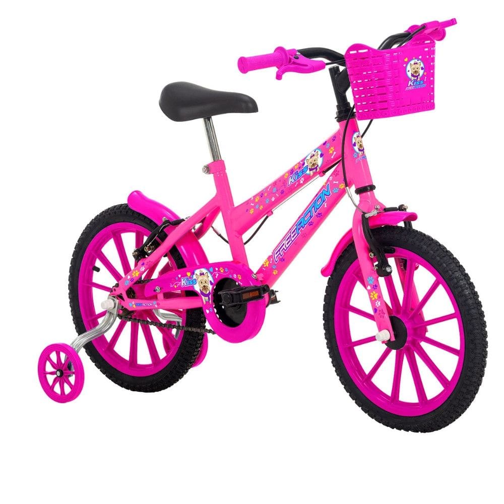 Bicicleta Kiss com Cesta Aro 16 Free Action