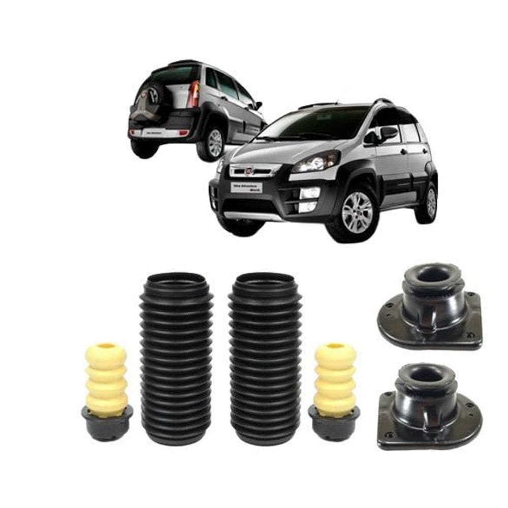 Kit Batente Suspensão Dianteira Fiat Idea 2005 2006 2007
