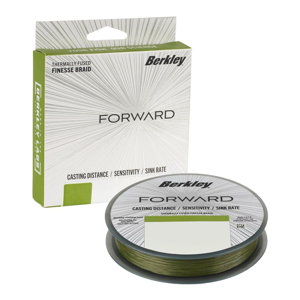 Linha de pesca Berkley Forward Braid 1,8 kg 137 m Low-Vis Green