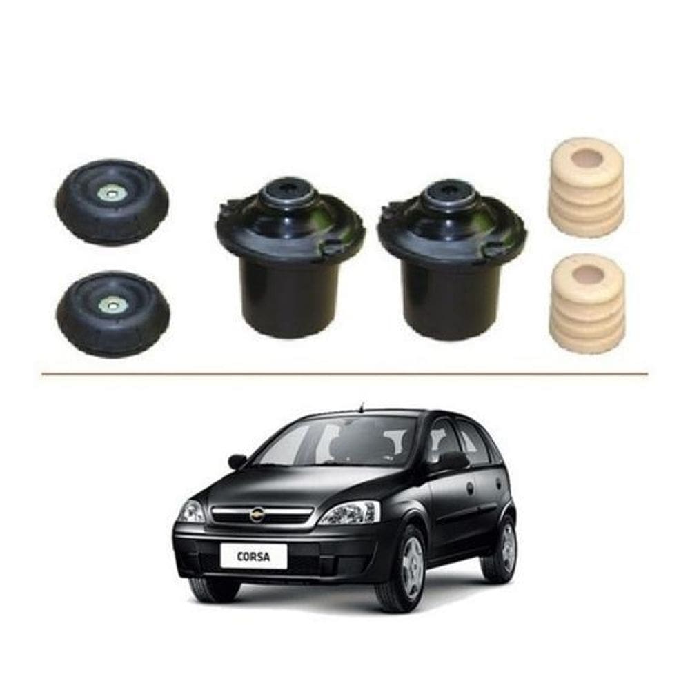 Kit Batente Amortecedor Dianteiro Chevrolet Corsa 02 / ...