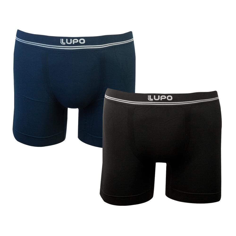 Cueca Lupo Boxer Kit c/ 2 00436 MC