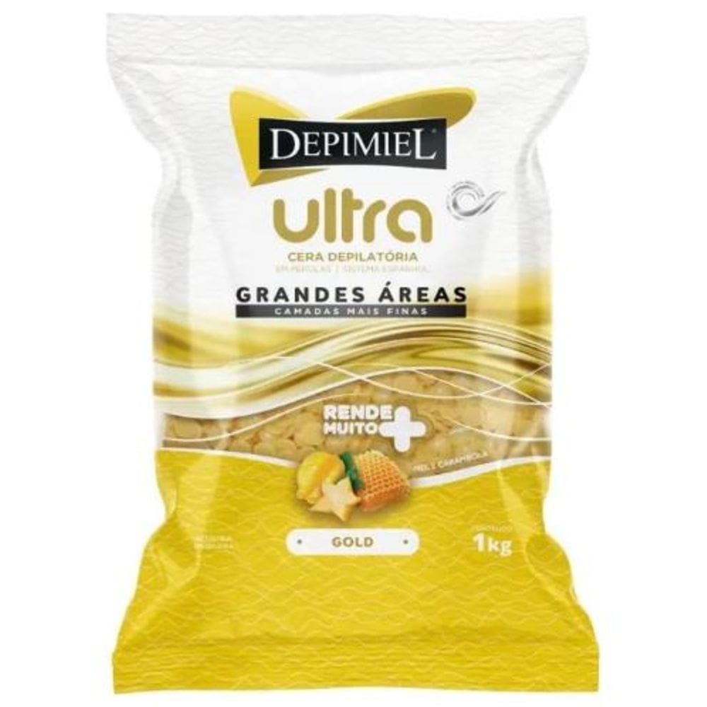 Cera Depimiel Em Pérolas Ultra Gold 1kg