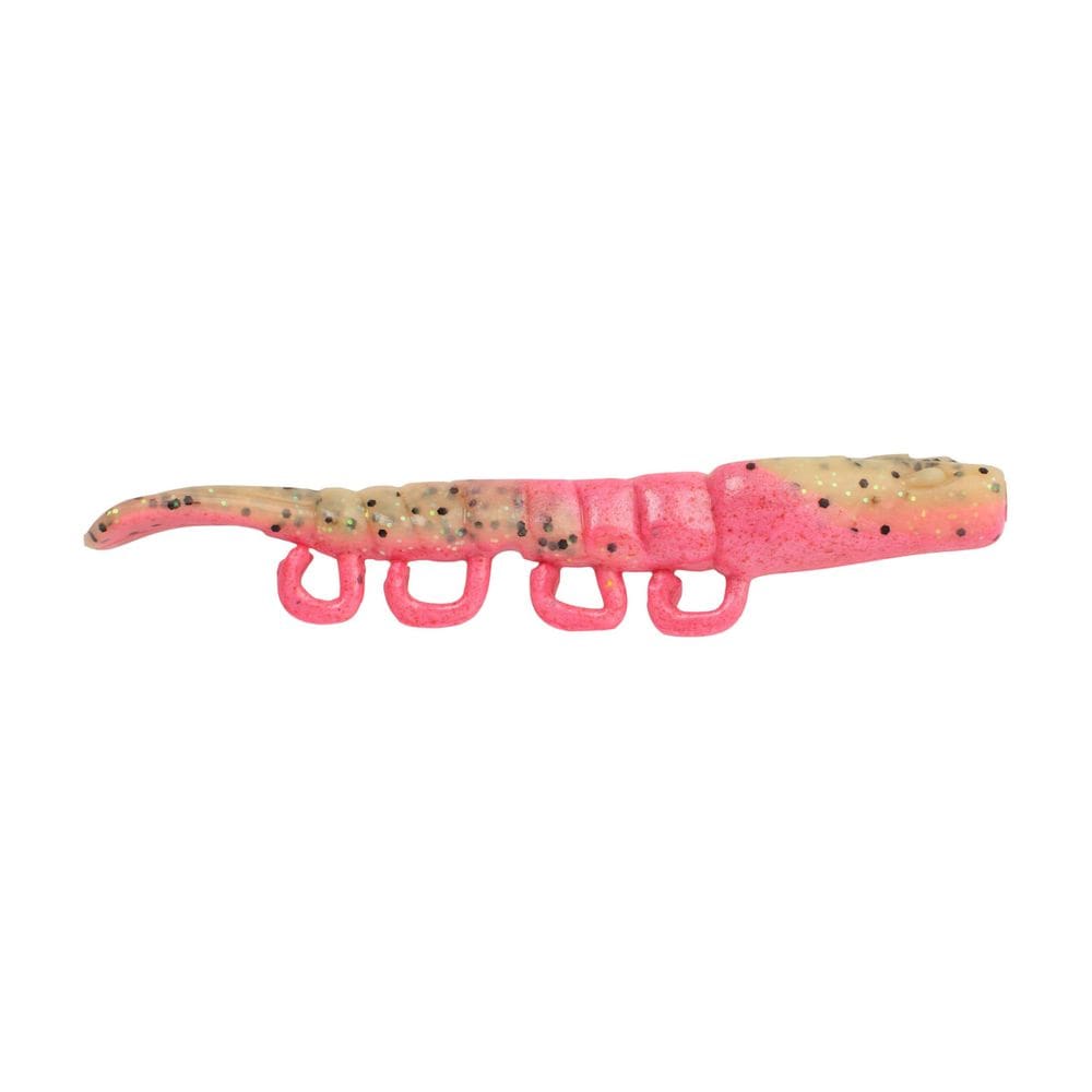 Isca de pesca Berkley Gulp! Camarão Turbo de Água Salgada 10cm Rosa