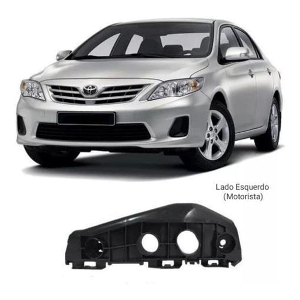 Guia Parachoque Dianteiro Corolla 2008 A 2013 Lado