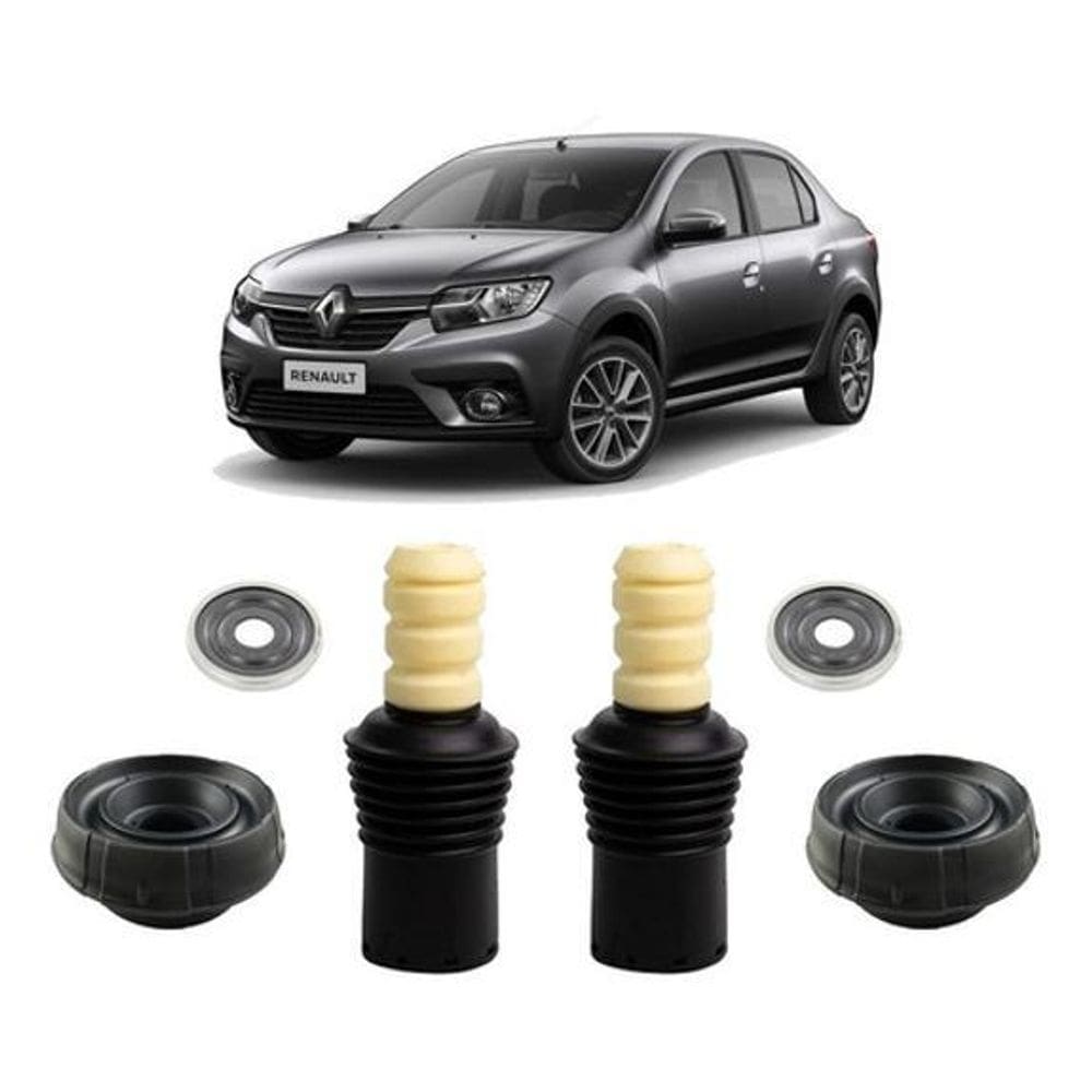 2 Kit Do Amortecedor Dianteiro Renault Logan 2018 2019 2020