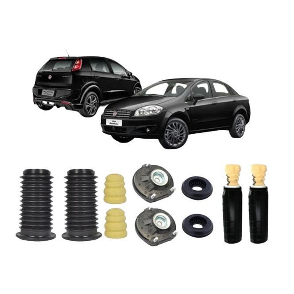 Kit De Amortecedor Dianteiro E Traseiro Fiat Linea Punto
