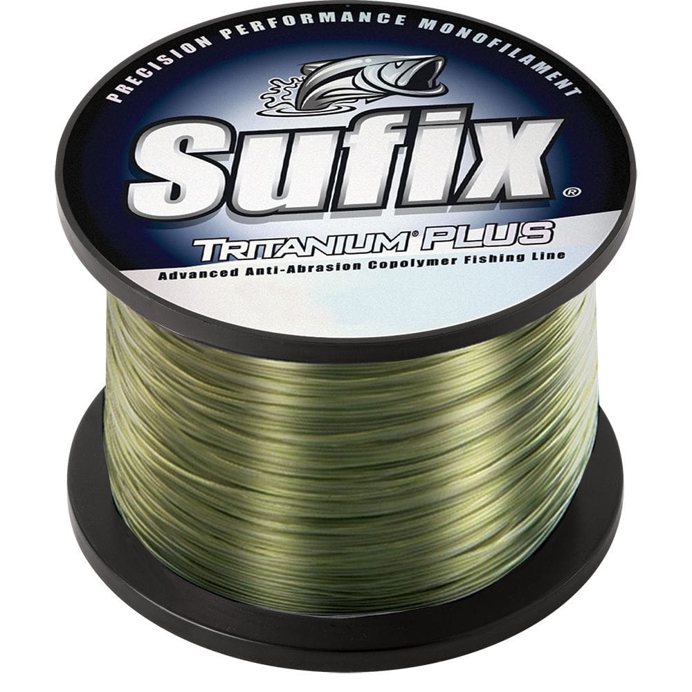 Linha de pesca Sufix Tritanum Plus™ 20 libras, verde escuro, 610 m
