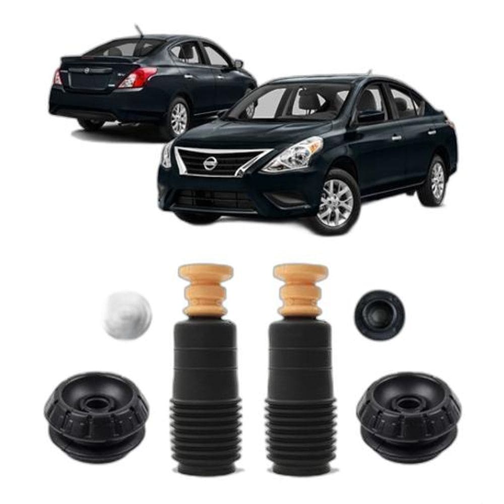 Kit Batente Amortecedor Dianteiro Nissan Versa 11/...