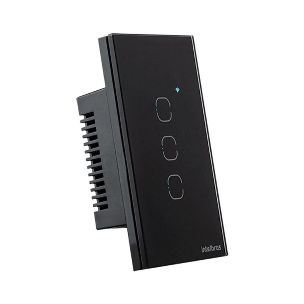 Interrupt. Conector Inteligente Wifi Touch3 Preto Intelbras Ews1003br