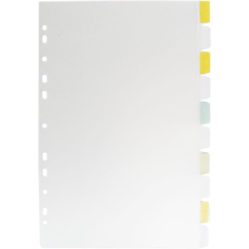 Divisória Fichário Plástica 10 Projeçoes Pp A4 Com Visor Tr