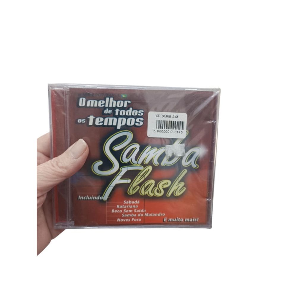 Cd Samba Flash O Melhor de Todos Os Tempos