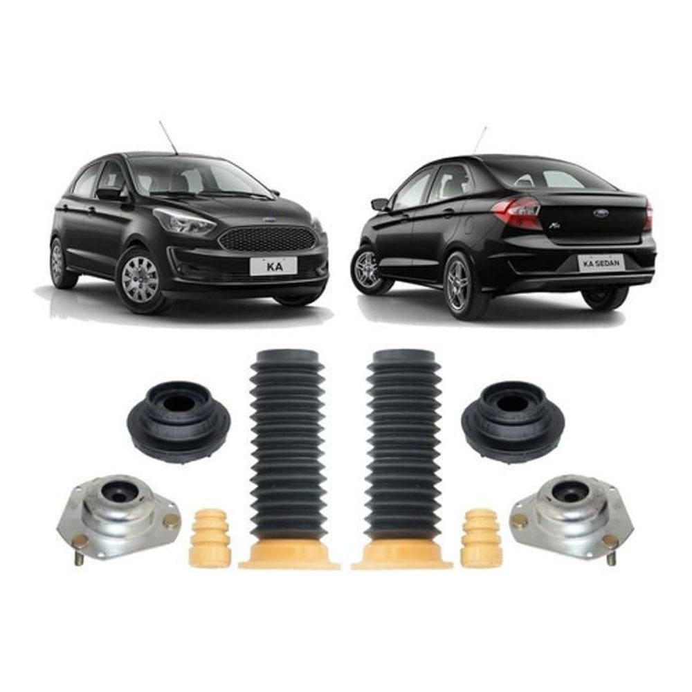 Kit Batente Amortecedor Dianteiro New Ka 15 / ...