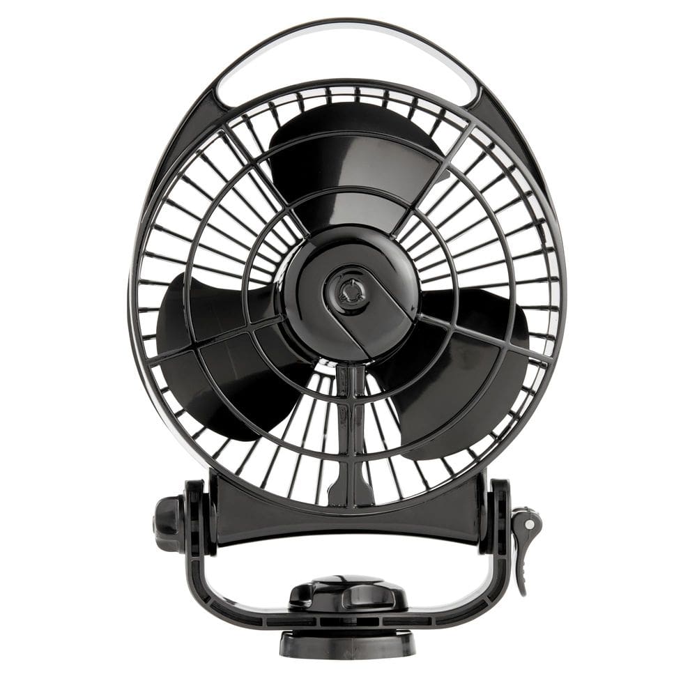 Ventilador de cabine SEEKR BORA II 12/24V Auto-Sensing DC 3-Speed Black
