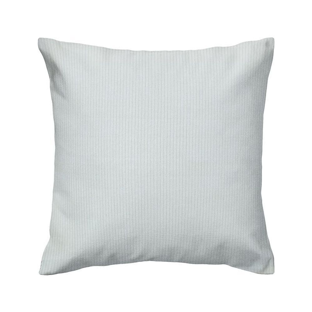 Capa De Almofada Vivain Liso Veludo Cotelê Marfim