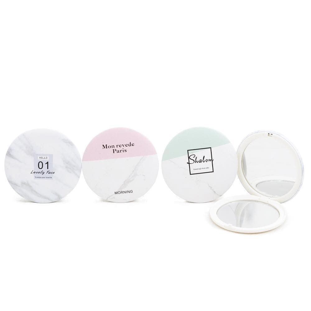 Espelho De Bolsa Duplo Redondo 7Cm De