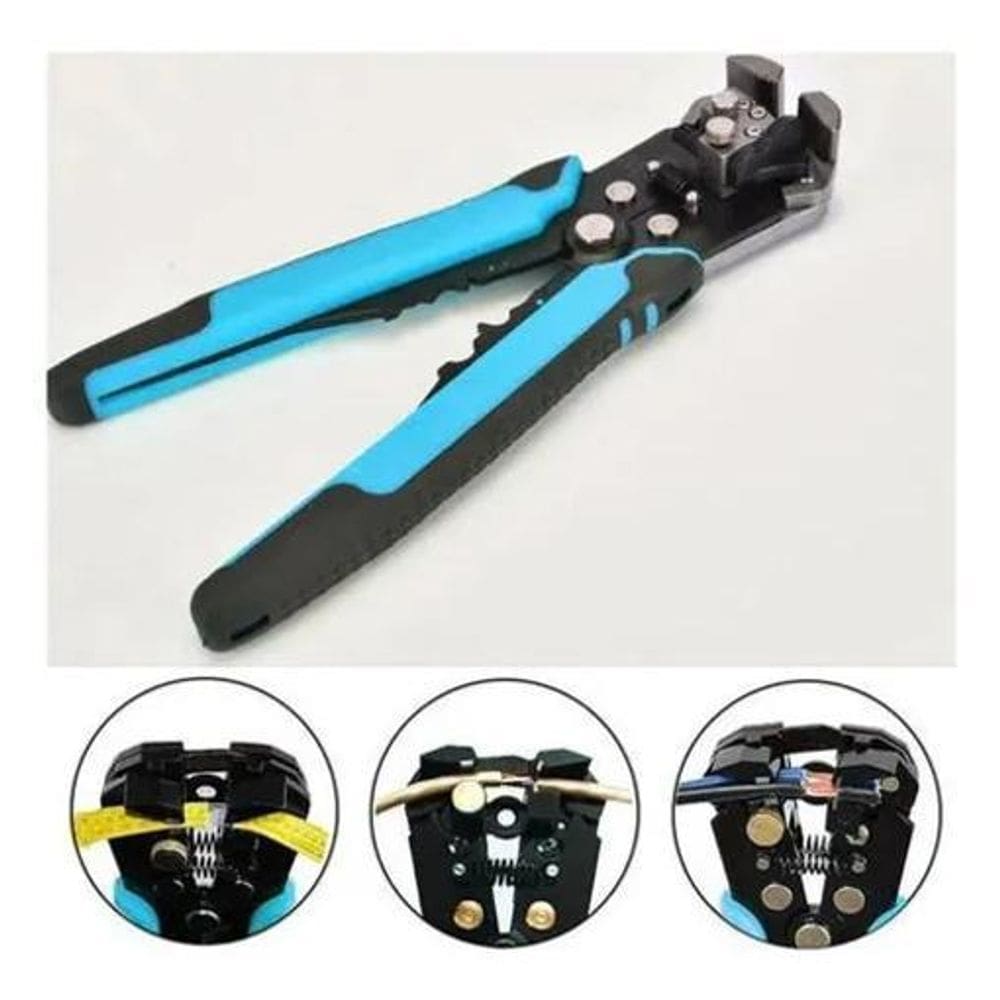 10X Luatek Lwj-130 Alicate Desencapador Fios Crimpador Corte