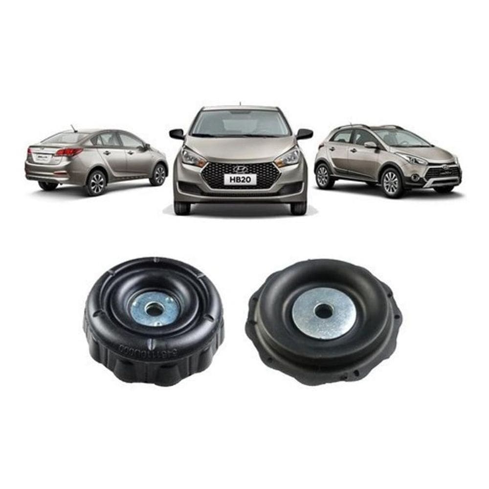 Coxim Do Amortecedor Dianteiro Hyundai Hb20 Todos +