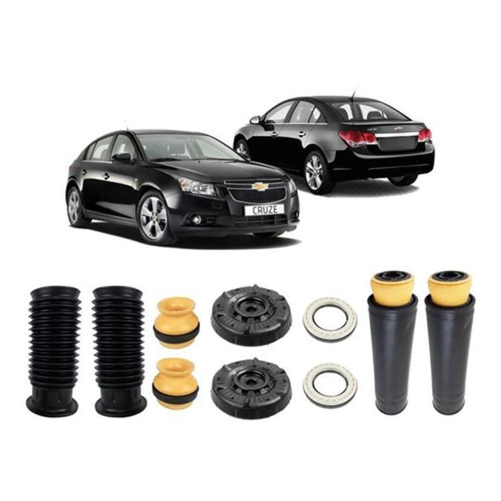 Kit Amortecedor Dianteiro/Traseiro Cruze 14-16 | Qualykits