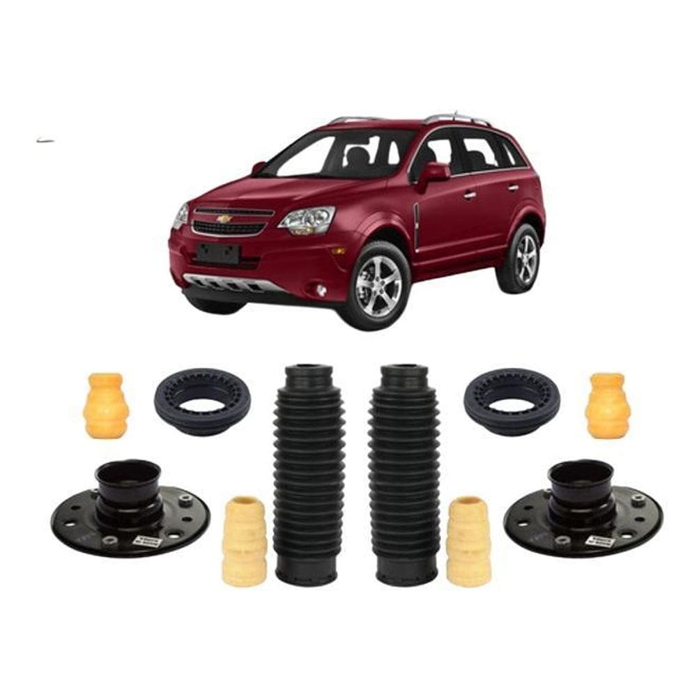 Par Kit Amortecedor Dianteiro Traseiro Captiva 2013 2014 15