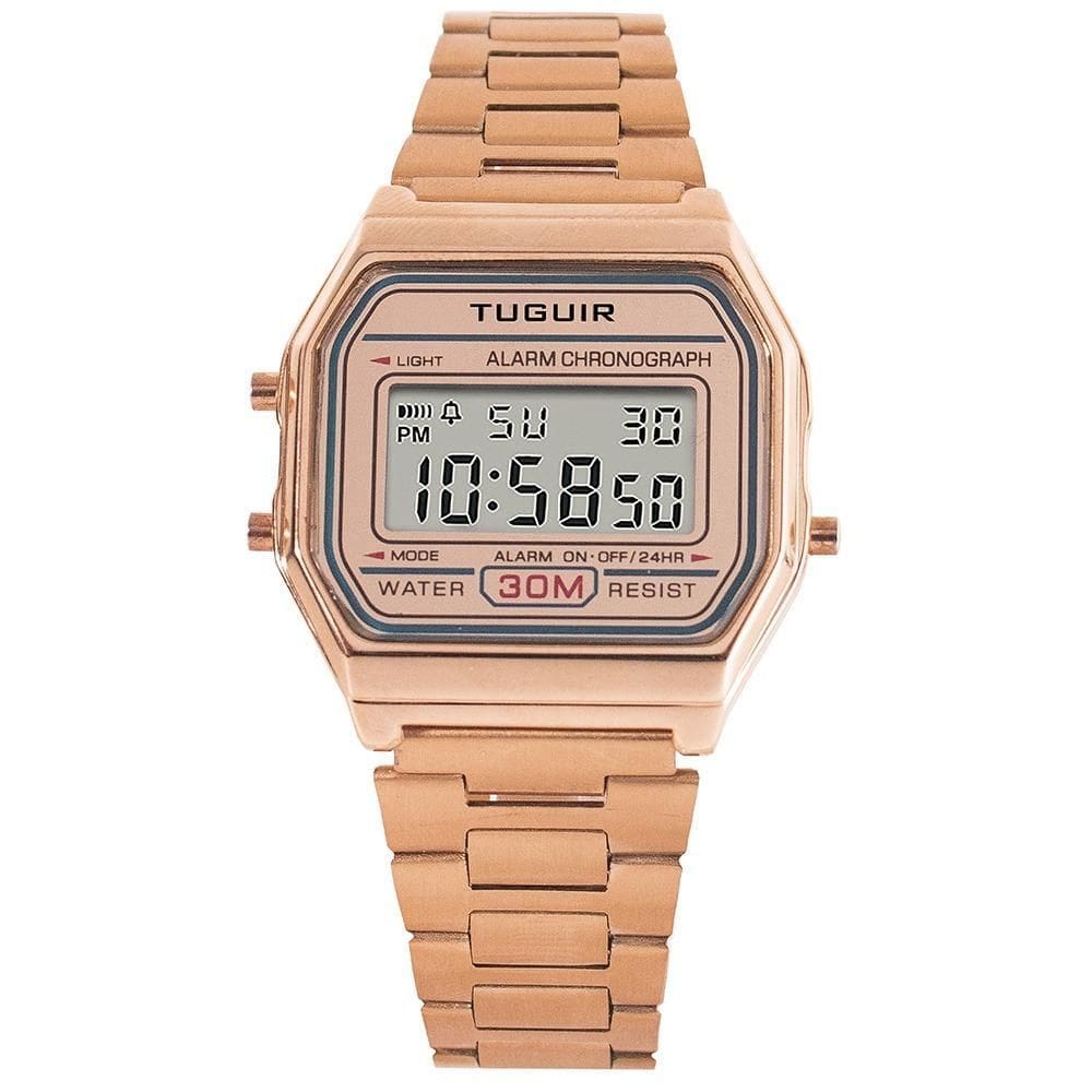 Relógio Feminino Tuguir Digital Tg136 - Rose