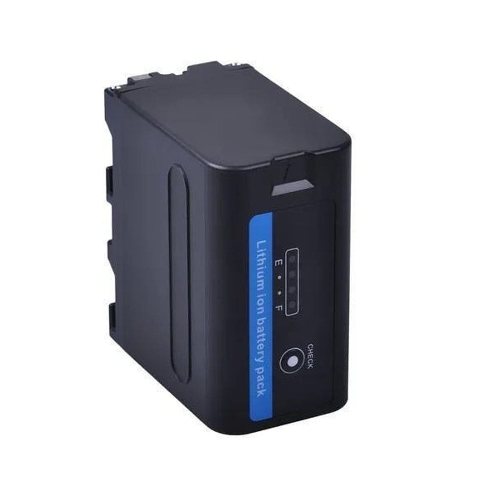 Bateria Visor De Led Câmera Sony Luz Led Durapro Np-F970 Pro