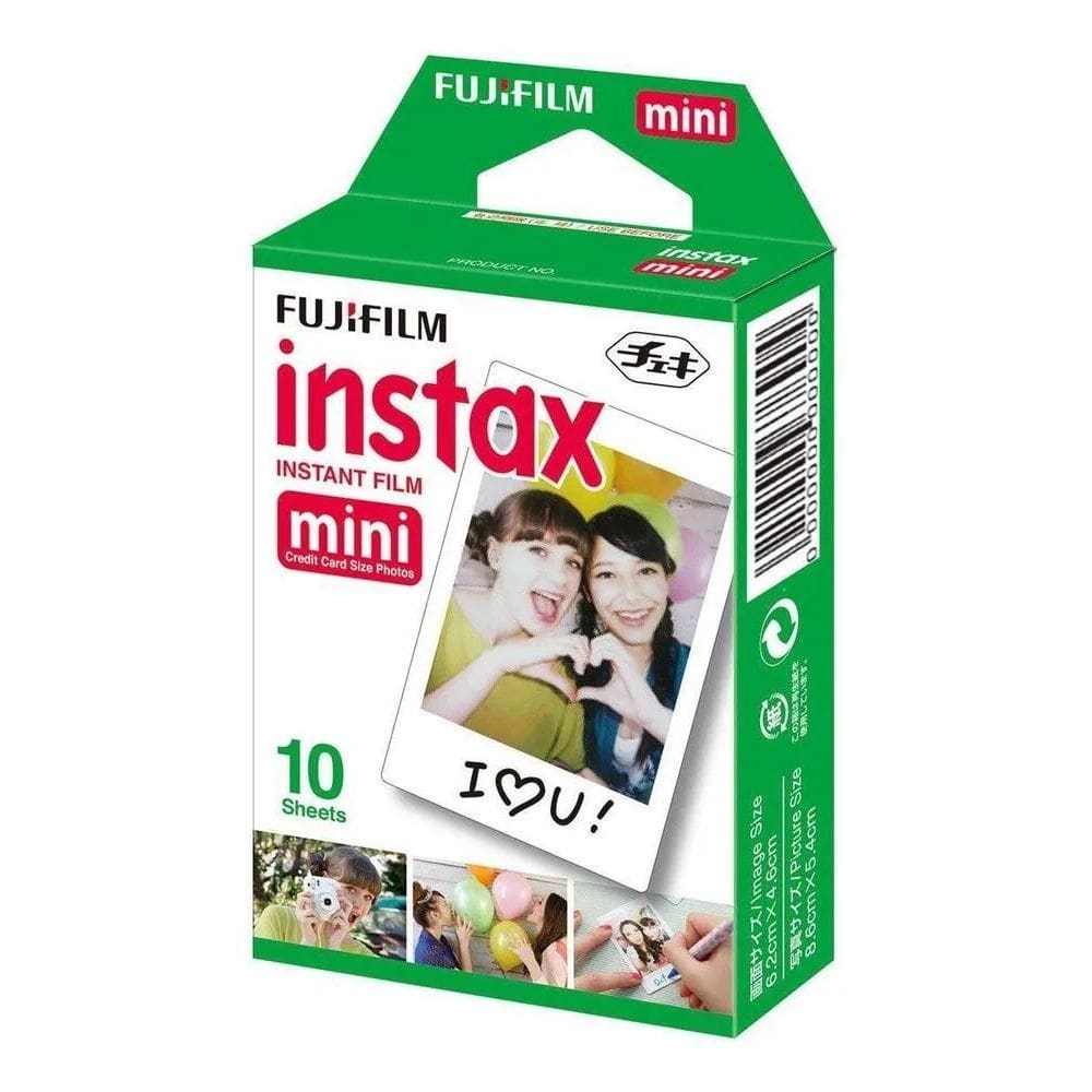 10X Filme Instax Fujifilm  Para Mini 7 8 9 11 - 10 Fo