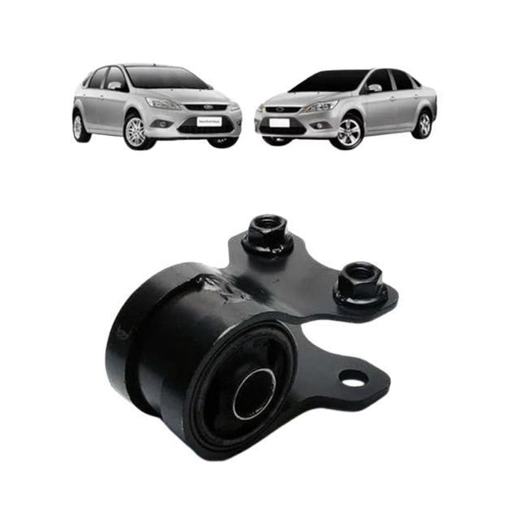 Bucha Coxim Mancal Bandeja Focus 09-13 Esq/Dir - Qualykits