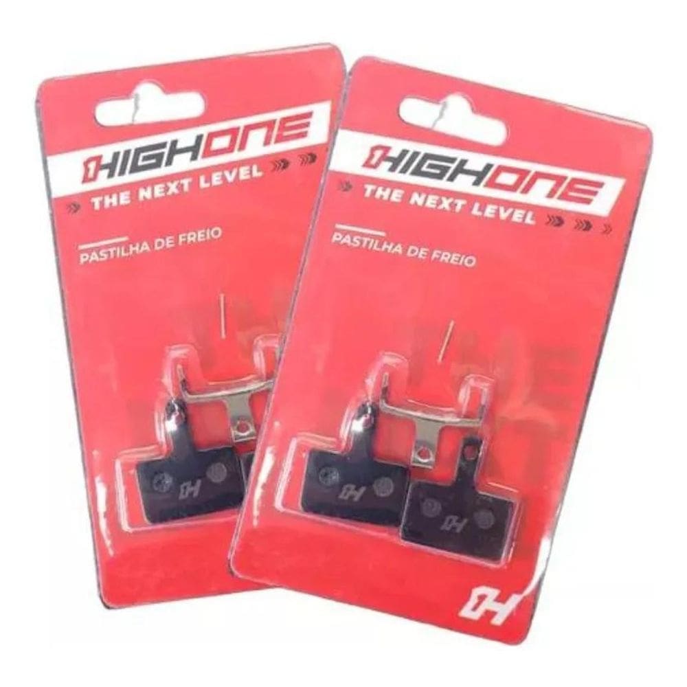 10X Par Pastilha Freio Bike Mtb Semi Metálica Alivio Mt200