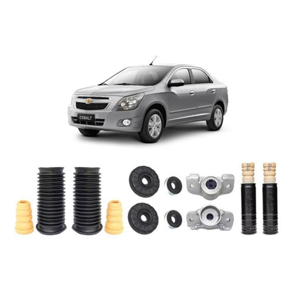 Kit Batente Suspensão Dianteira Traseira Cobalt 2016 2017