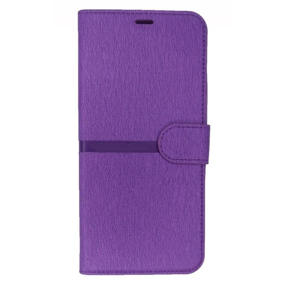 Capa Carteira Para Motorola Moto E6I / E6S - Cor: Roxa