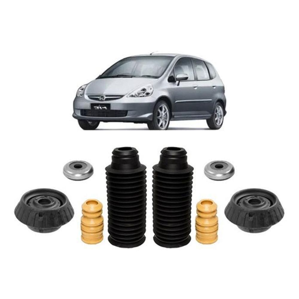 2 Kit Do Amortecedor Dianteiro Honda Fit 2003 2004 2005 2006